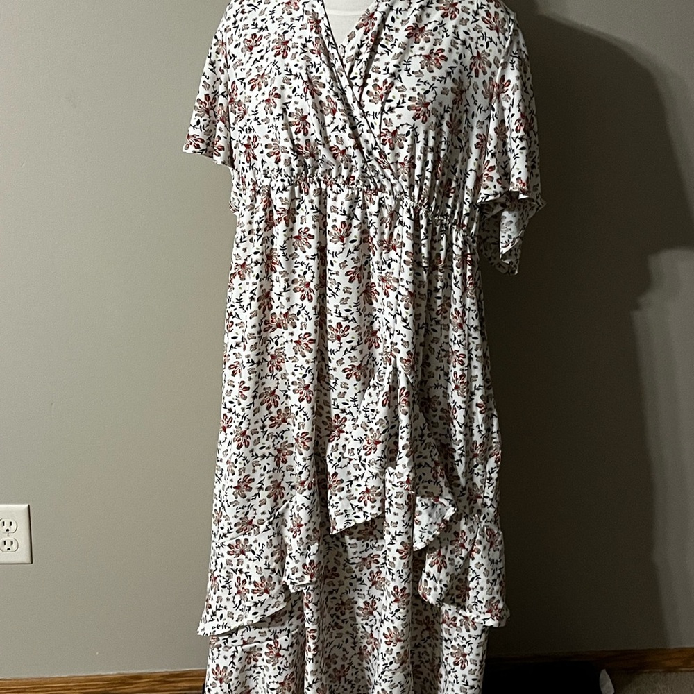 Floral Print Women's Dress